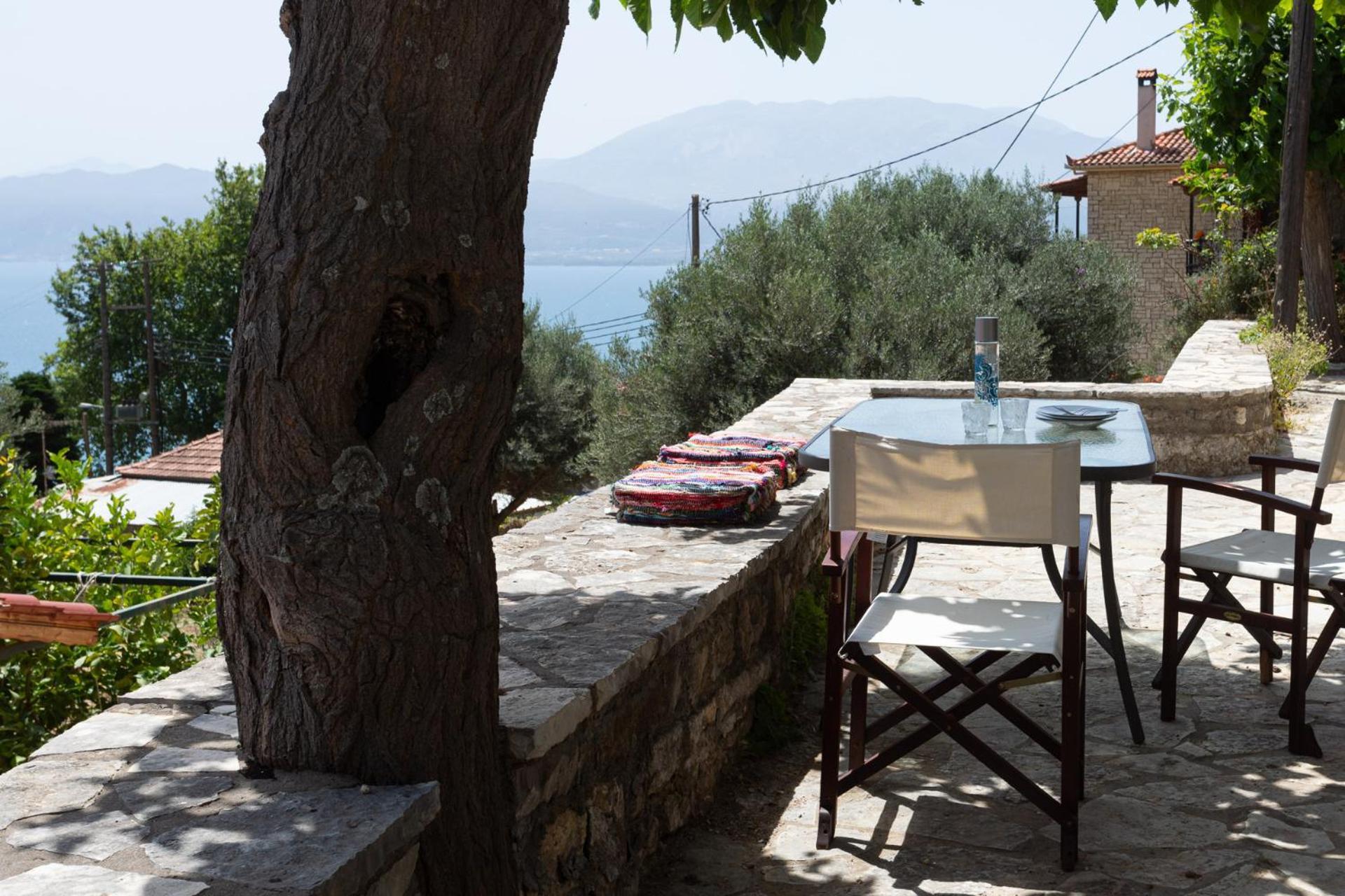 Ferienwohnung To Spiti Sto Castro Nafpaktos Exterior foto