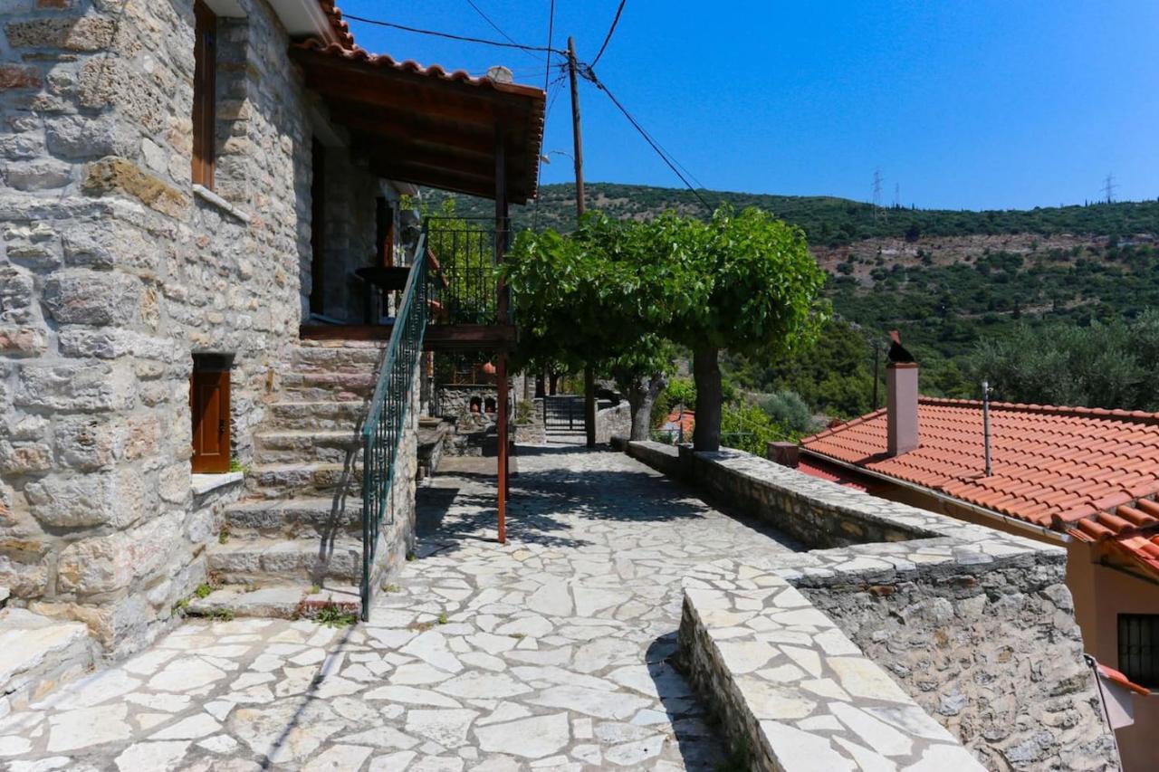 Ferienwohnung To Spiti Sto Castro Nafpaktos Exterior foto